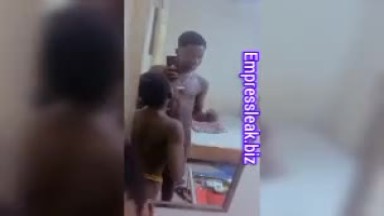 Kumasi shs student and her wee smoking boyfriend